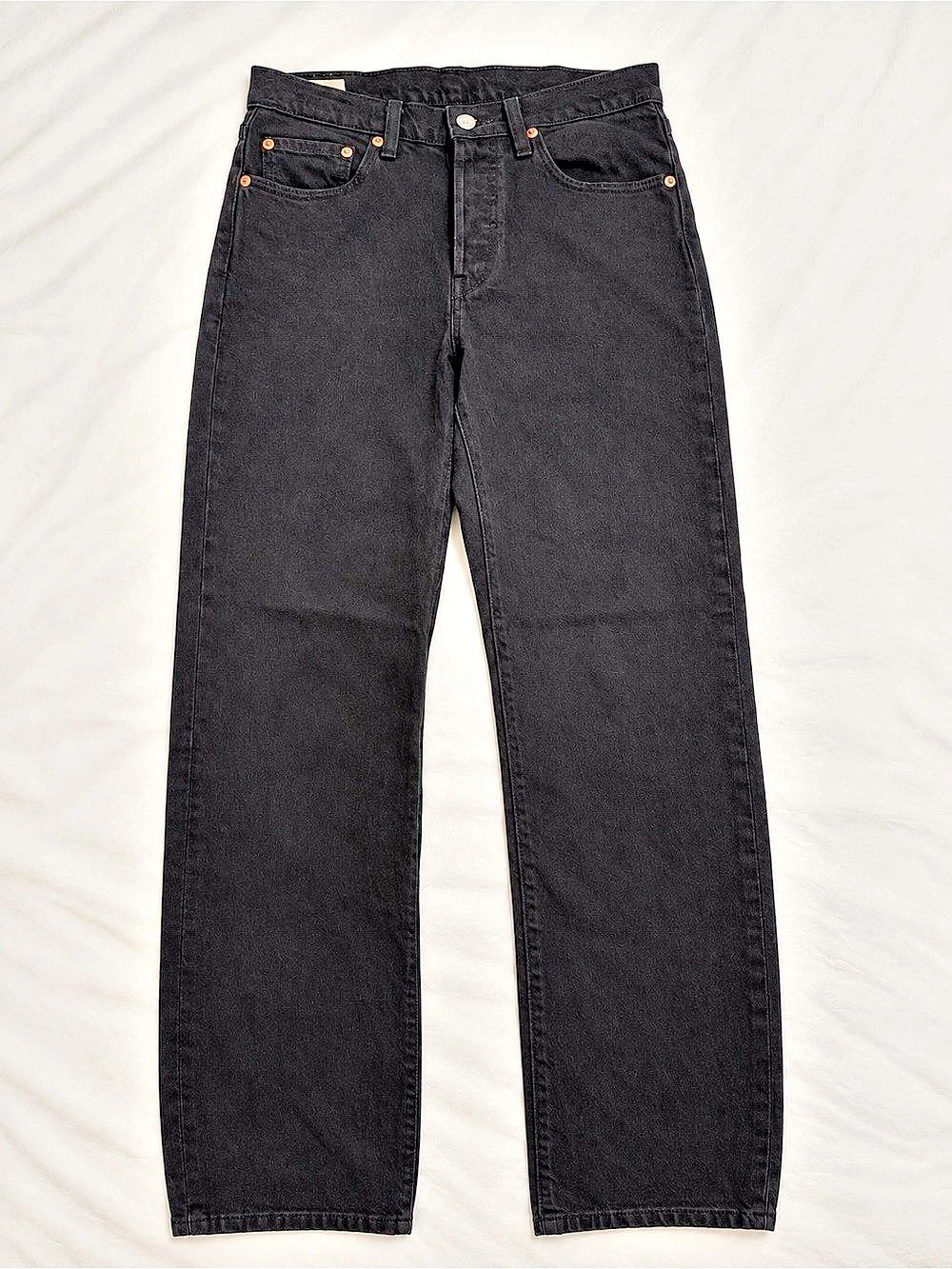 Levi's Premium Straight Leg Jeans in Black Waist 27 Like New